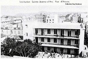 Oran - Rue d'Arzew - Trinitaires - Institution Jeanne d'Arc